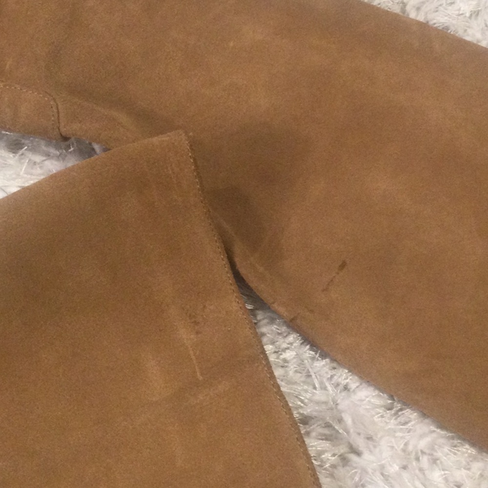 GUC MK Tan Tall Suede Slouch Boots, 10M - Picture 12 of 12
